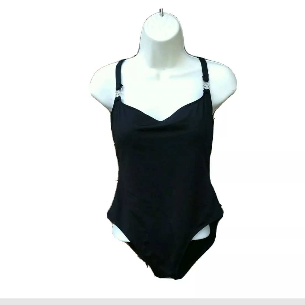 🩱🏖️La Blanca Slimming One Piece Swimsuit Black Size 10